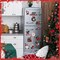 30 Pcs Christmas Diamond Painting Magnets for Refrigerator Buffalo Plaid Diamond Art Painting Kits Magnets Red Green White Fridge Diamond Stickers for Xmas DIY Home Decors